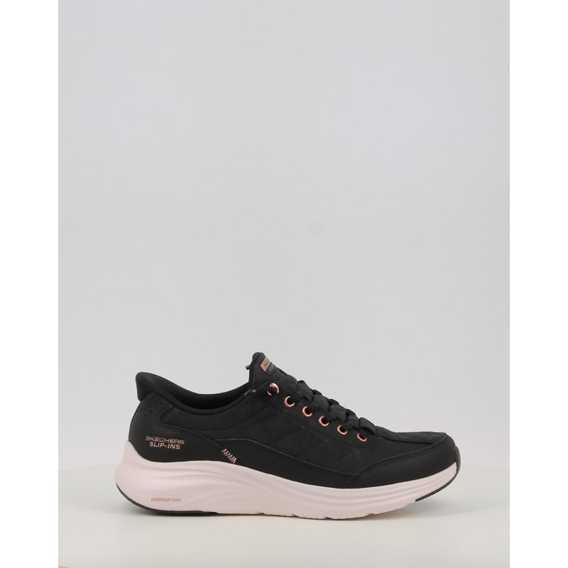 SKECHERS SLIP INS CONTOUR FOAM GOLDEN HOUR